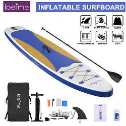 LOEFME 10'6' Stand up Paddle Board Inflatable SUP Complete Package New
