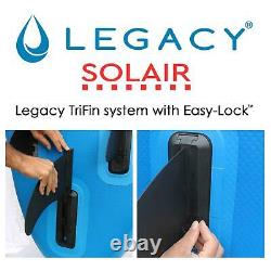 Legacy SOLAIR 10'8 Inflatable Stand Up Paddle Board SUP Package Paddle Bag Pump