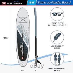 M. Y. Point Break 10ft 6in Inflatable Stand Up Paddle Board Set