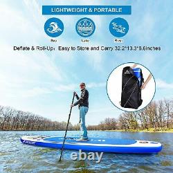 MaxKare Stand Up Paddle Board Inflatable Yoga Rigid Solid 10'× 30 ×6'' WH100BS