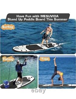 Mesuvida Inflatable Paddle Boards, 10,6ft SUP Stand Up Paddleboarding