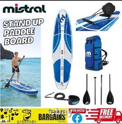 Mistral Inflatable SUP Stand Up Paddleboard paddle board 10.6 320cm Kayak 150kg