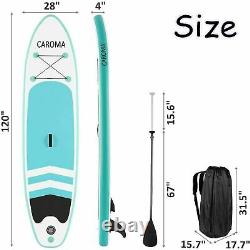 NEW 10FT Inflatable Stand Up Paddle SUP Board Surfing Surf Board Paddleboard UK