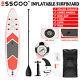 New Inflatable Stand Up Paddle Board Sup Surfboard Non-slip Deck With Pump Bag Uk