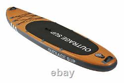 Outrage Cascade Deluxe SUP 10' 6 Double Layer Inflatable Stand Up Paddle Board