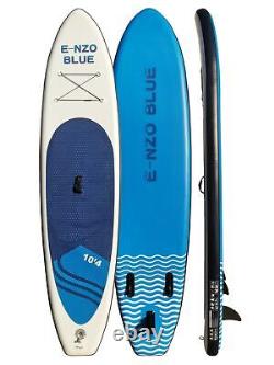 Paddle Board 10'4 Inflatable Stand Up 6'' Thick with Carry Case & Air Pump
