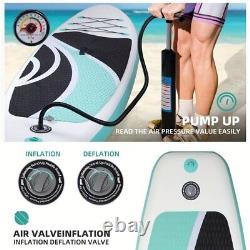 Paddle Board Inflatable SUP Stand Up Kit Pump Complete Surfboard Kayak Carry Bag