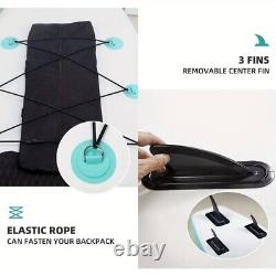 Paddle Board Inflatable SUP Stand Up Kit Pump Complete Surfboard Kayak Carry Bag