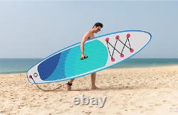 Paddle Board Inflatable SUP Stand Up Paddleboard Paddling Surfing Beginner 10FT