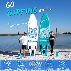 Paddle Board, Inflatable Stand up Paddle Board, 10'6×33×6 SUP Paddle Board wit