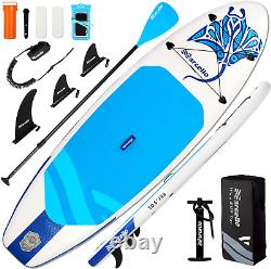 Paddle Board, Inflatable Stand up Paddle Board, 10'6×33×6 SUP Paddle Board wit