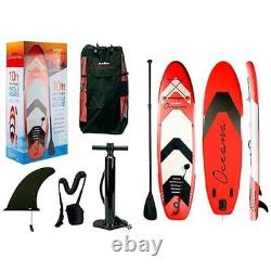 Paddle Board SUP 10ft Inflatable Sports Surf Stand Up Racing Bag Pump Oar Water