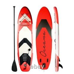 Paddle Board SUP 10ft Inflatable Sports Surf Stand Up Racing Bag Pump Oar Water