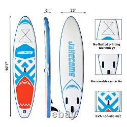 Paddle Board SUP 11ft Inflatable Sports Surf Stand Up Racing Bag Pump Oar Water