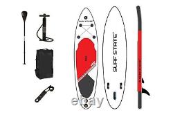 Paddleboard 10ft6 Inflatable Stand Up SUP Set With Pump, Bag, Paddle, Fin 320cm