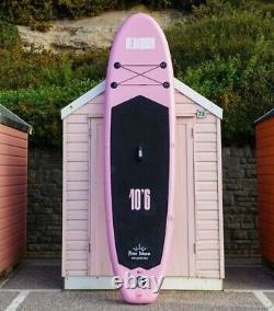 Pink 10'6' Stand up Paddle Board Inflatable SUP Complete Package Beach Bum