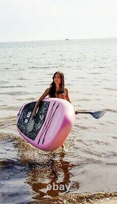 Pink 10'6' Stand up Paddle Board Inflatable SUP Complete Package Beach Bum