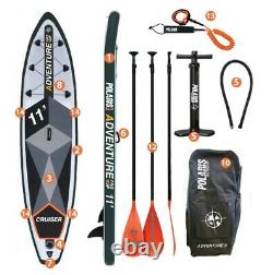 Polaris 10.6' Inflatable Stand Up Paddle Board PRO SUP Complete Package 2022