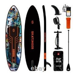 Premium Inflatable Stand Up Paddle Board + 2 Year Warranty! 11ft x 33 x 6