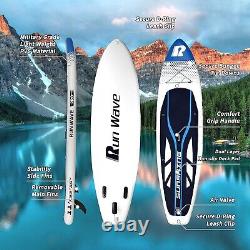 Runwave Inflatable Stand Up Paddle Board 11'×33''×6''(6'' Thick) Non-Slip Deck