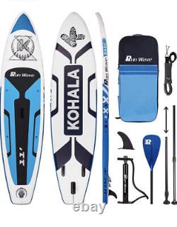 Runwave Inflatable Stand Up Paddle Board 11' X 33x6 Thick Non Slip Premium SUP