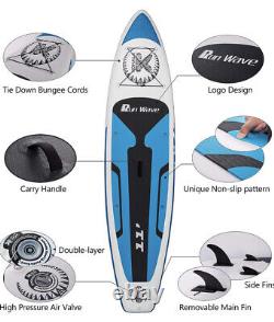Runwave Inflatable Stand Up Paddle Board 11' X 33x6 Thick Non Slip Premium SUP