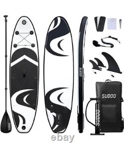 SUDOO Inflatable Stand up paddle board-white /Black