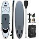 Sup Board Inflatable 3.2m Hiks 10ft6 Battleship Grey Stand Up Paddle Board Set