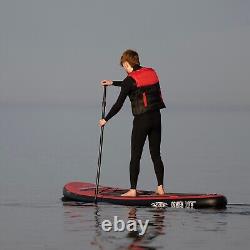 SUP Conwy 10'6 Stand Up Paddle Board Inflatable Red with Paddle Pump Repair Kit
