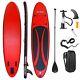 Sup Conwy Stand Up Paddle Board Inflatable Red 9'5 / 10'6 Paddle Pump