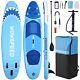 Stand Up Paddle Board Inflatable Sup Surfboard 10.5ft Complete Kit With Kayak Seat