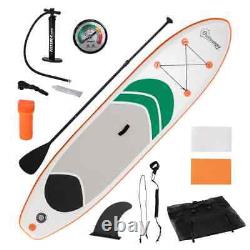 Stand Up Paddle Board SUP 10.5' Inflatable Adjustable Non-Slip Accessories Green