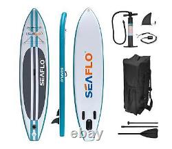 Stand up Paddle Board Inflatable SUP With Accessories 11FT Blue (ISUP 150KG Max)