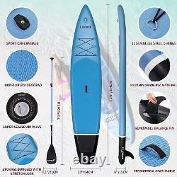 Surfstar Inflatable Paddle Board, 10'6/12'6''/14' Rigid Inflatable Stand Up Pad