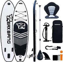 TIGERXBANG Inflatable Stand Up Paddle Board SUP Board with Kayak Seat for ISUP