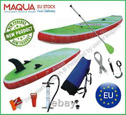 TOP Product MAQUA 10' 2 Inflatable Stand Up Paddle Board SUP Surf COMING SOON