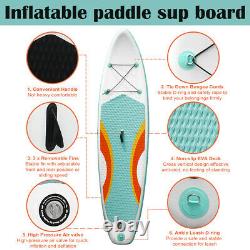 TRC 10'6 Inflatable Paddle Board SUP Stand Up Paddleboard & Accessories Set