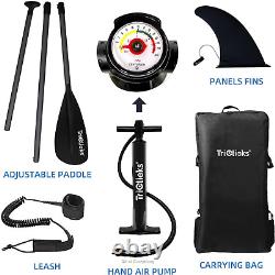 Triclicks Inflatable Stand Up Paddle Board SUP Inflatable Paddle Board 10ft Kit