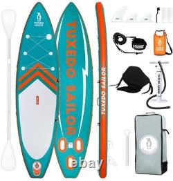 Tuxedo Sailor Inflatable Stand Up Paddle Board Fishing SUP Yoga Child Board