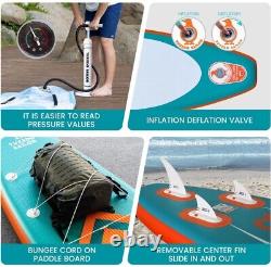 Tuxedo Sailor Inflatable Stand Up Paddle Board SUP Yoga Board Complete Pump