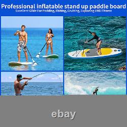 UK 10FT Inflatable Stand Up Paddle Board for Youth Adults Beginner Surfing