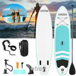 UK Inflatable Stand Up Paddle Board SUP Surfboard Adjustable Non-Slip Deck 10FT