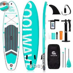 Used ACOWAY Inflatable Stand Up Paddle Board, 10'6 + New Coolwave Clearance