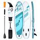 Vevor 10'6 Inflatable Stand Up Paddle Board Sup Fins Pump Complete Package Kit