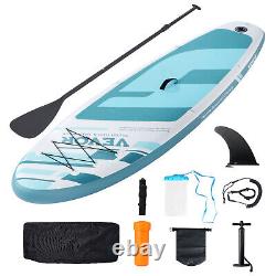 VEVOR 10'6 Inflatable Stand Up Paddle Board Sup Fins Pump Complete Package Kit