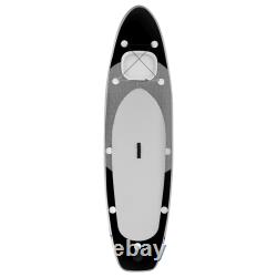 VidaXL Inflatable Stand Up Paddle Board Set Black 360x81x10 cm