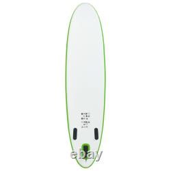 VidaXL Inflatable Stand Up Paddle Board Set Green and White