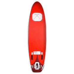 VidaXL Inflatable Stand Up Paddle Board Set Red 330x76x10 cm