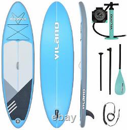 Vilano PathFinder Inflatable SUP Stand Up Paddle Board, Complete KIT Board