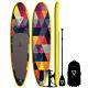 Voltsurf 11 Foot Rover Inflatable Sup Stand Up Paddle Board Kit With Pump, Yellow
